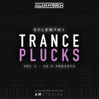 28 x Sylenth1 Trance Plucks V2 - allanmorrowstudios.com [Sample]