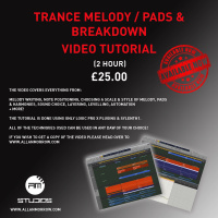 Allan Morrow - Trance Melody / Pads  Breakdown [2 hour] Video Tutorial Sample