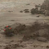 02.15.25: Mudslide Head-On-A-Swivel Doom, Offshore Land Cruisers, Nissans Buck  Border Issues, Euro Makers Flee Electric Car Politics, + Awesome Space Metal (Literal  Physical), Shark Hands, Blazing Saddles, Shampoo Chemicals  Hauling Asteroids