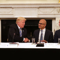 MAGA Frowns As Trump Hosts Big Tech Demons