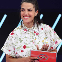 Moderatorin Clarissa Corrêa da Silva