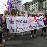 Politcast am Frauenstreik