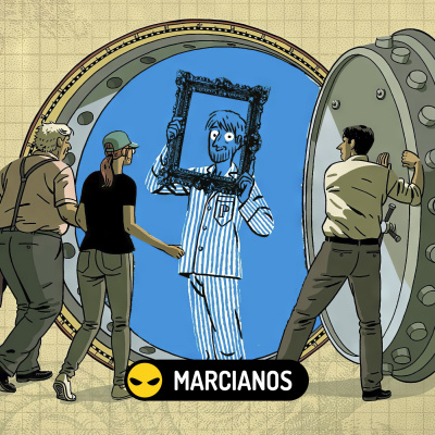 Marcianos En Un Tren