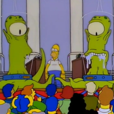 Marcianos En Un Tren