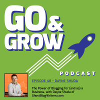 The Power of Blogging for (and as) a Business, with Dayne Shuda of GhostBlogWriters.com (Ep 48 )