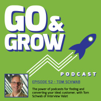 The power of podcasts for finding and converting your ideal customer, with Tom Schwab of Interview Valet (Ep 52)