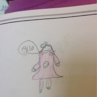 La petite fille Mélissa - Maély