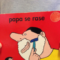 Papa se rase -