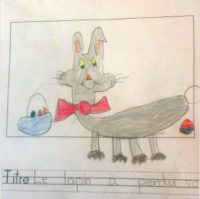 Le lapin a perdu son coco préféré, par Amy et Maude