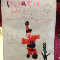 Le père Noël et le lutin oublié, Sabryna