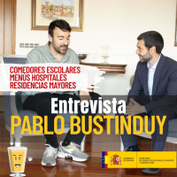 De los comedores escolares a los menús de residencias y hospitales. Entrevista al Ministro Bustinduy