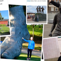 Peking, nationalsånger och staty-selfies