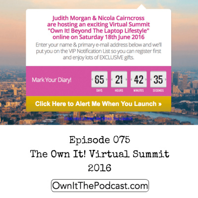 Own It! For Entrepreneurs. Talking Digital Marketing, Small Business, Being Digital Nomads And Success Thinking
