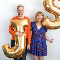 Jules and Sarah with AE