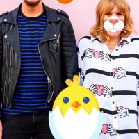 Jules and Sarah with Hot Cross Buns