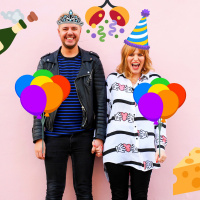 Jules and Sarah with Jules’ Birthday Spesh 