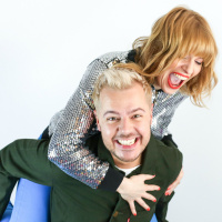 Jules and Sarah with Happy Meal Aftermath 