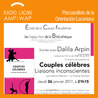 Noche de la biblioteca en la ECF: “Parejas celebres. Lazos inconscientes”: La Conversación - Episodio 2