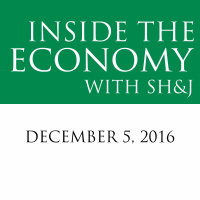 December 5, 2016 -- Inside The Economy With SHJ