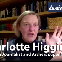 Charlotte Higgins Guardian Journalist and Archers super fan!