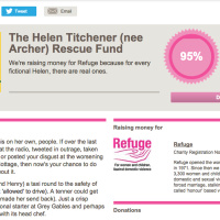 Paul Trueman and the Just Giving campaign for Helen Titchener.