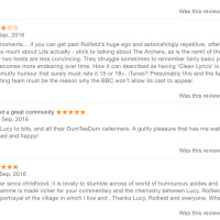 DTD: 132 - Shorter and leaner with a super mean iTunes review