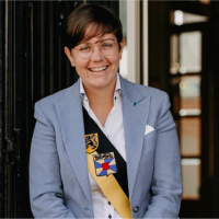 Schepen Lynn Vermote over kruispunt in Kortemark