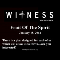 Highland Nazarene - Fruit Of The Spirit