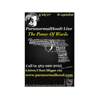 ParanormalHooD Live W/ JiGGY, Smoke King  HooDeez  The Power Of Words