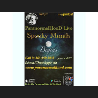 ParanormalHooD Live W/ JiGGY, Smoke King  HooDeez  Spooky Month Begins
