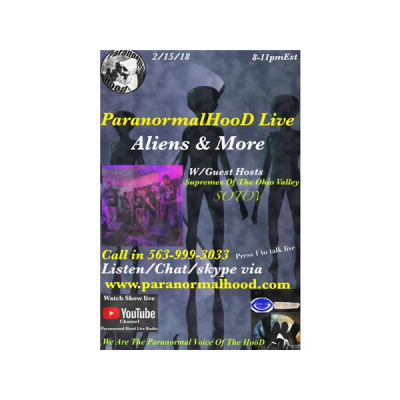 Paranormalhood Live Radio