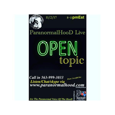 Paranormalhood Live Radio