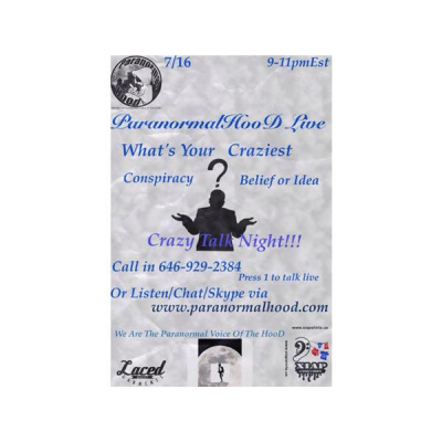 Paranormalhood Live Radio