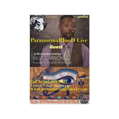 Paranormalhood Live Radio