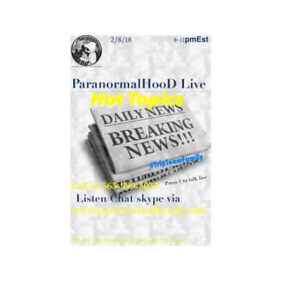 Paranormalhood Live Radio