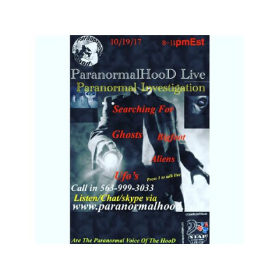 Paranormalhood Live Radio