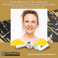 Sarah Weitnauer: „Wir haben ein Steinzeithirn, darum funktioniert Psychologie im Marketing so wundervoll.“ | TAT0249