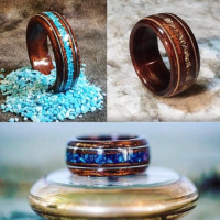 The Custom Guitar Fretboard Ring // How a Valentines Gift Turned Into a Job // Jareds Ring Shop