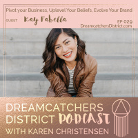 Ep 029: Pivot Your Business, Uplevel Your Beliefs, Evolve Your Brand with Kay Fabella