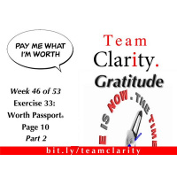 Team Clarity Week 46/47: Exercise 33: Worth Passport® Page 10 Part 2/2