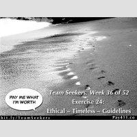 Team Seekers Week 36: Ethical, Timeless Guidelines - To Release Stress