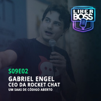 Gabriel Engel, CEO da Rocket.Chat. Um SaaS de código aberto.