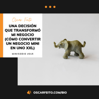Una decisión que transformó mi negocio (cómo convertir un negocio MINI en uno XXL) | Minisodio 015
