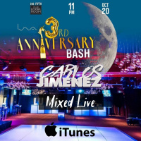 DJ Carlos Jimenez Live - LUNA Party NYC 3rd. Anniversary Bash [Mixed Live] 10/20/18 #lunapartyny