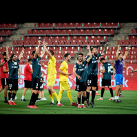 La plantilla del Rayo celebra en El Transistor el ascenso a Primera: Íbamos contra todo, ha sido una locura