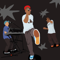 Spaz - N*E*R*D feat Blake Symphony