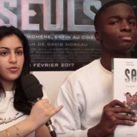 Sofia Lesaffre amp Stéphane Bak pour le film Seuls