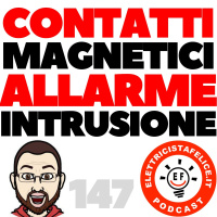 147 Contatti magnetici allarme intrusione