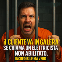 il Cliente va in Galera se chiama un Elettricista NON Abilitato. Incredibile ma Vero #465