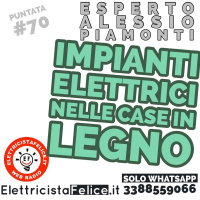 #70 Tutto sugli impianti elettrici nelle case in legno